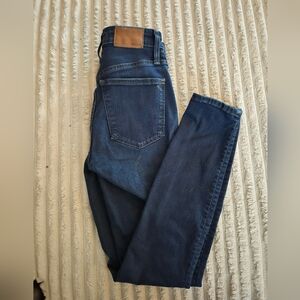 Madewell Dark Blue Denim Jeans - Skinny